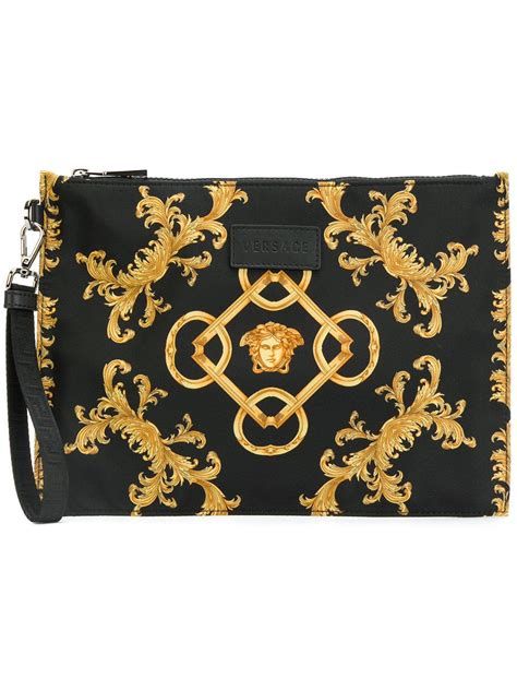 versace clutch man|versace tote handbags.